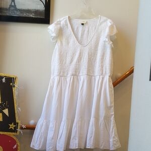 Universal Thread White Casual Dress